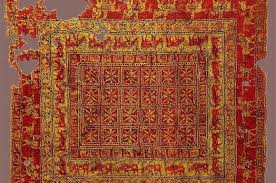 Oldest carpet in the world, Pazyryk rug, Turkish knot history.