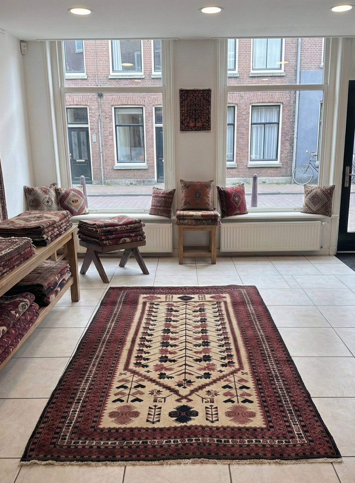 Ekte håndknyttet teppe i 100 % økologisk ull med naturlige farger. Unik anatolsk kvalitet for ditt hjem